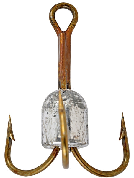 Danielson Weighted Snagging Treble Hook Bronze Size 6/0 Danielson Weighted Snagging Treble Hook Bronze Size 6/0