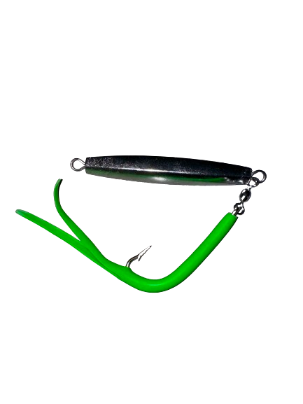 Chrome Diamond Jig with Tail