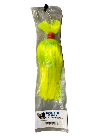 Rock Fish Candy 10oz Grinning Gus, Chartreuse