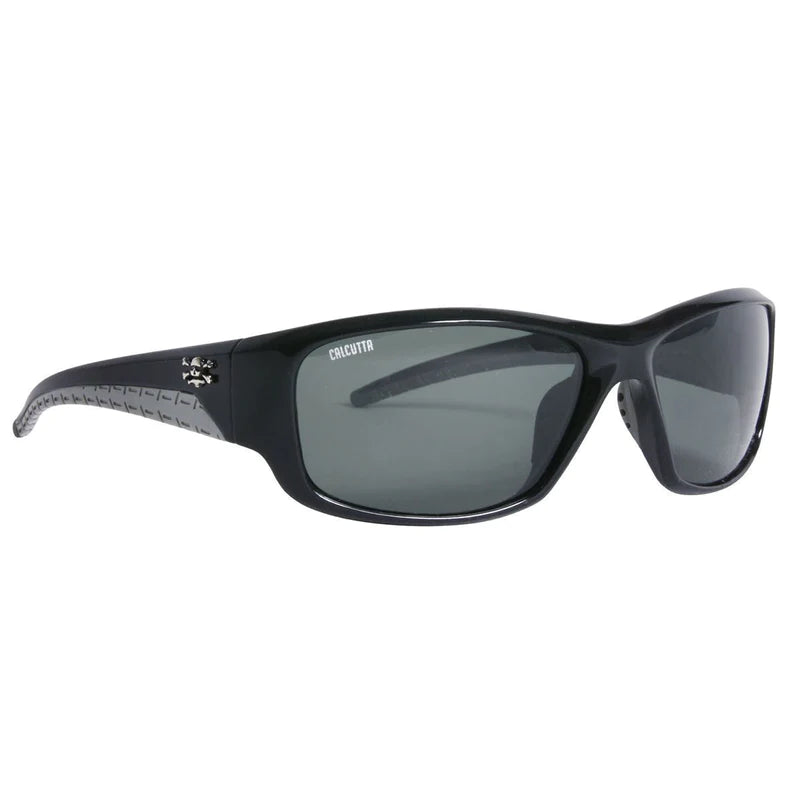 Calcutta Jost Polarized Sunglasses Shiny Black Frame