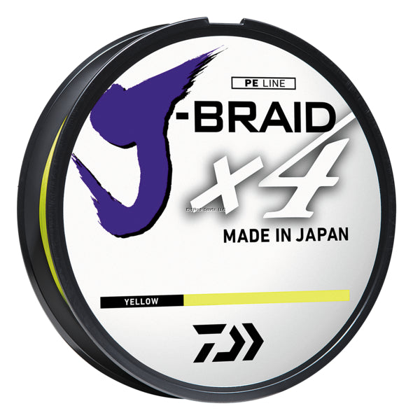 Daiwa 50 lb J-Braid X4 Island Blue Braided Line