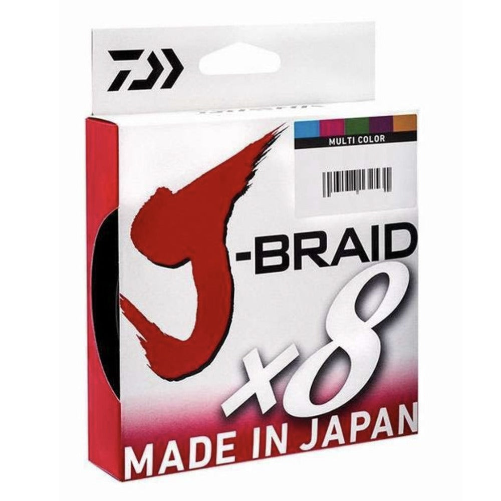 Daiwa J-Braid x8 8 Strand Braided Line (328, 548, 3300 Yards)