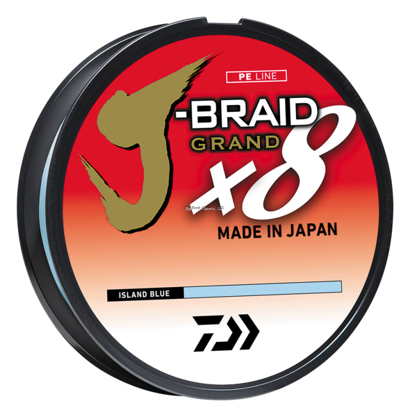 Daiwa J-Braid x8 GRAND Braided Line DARK GREEN 30lb, 3000yd