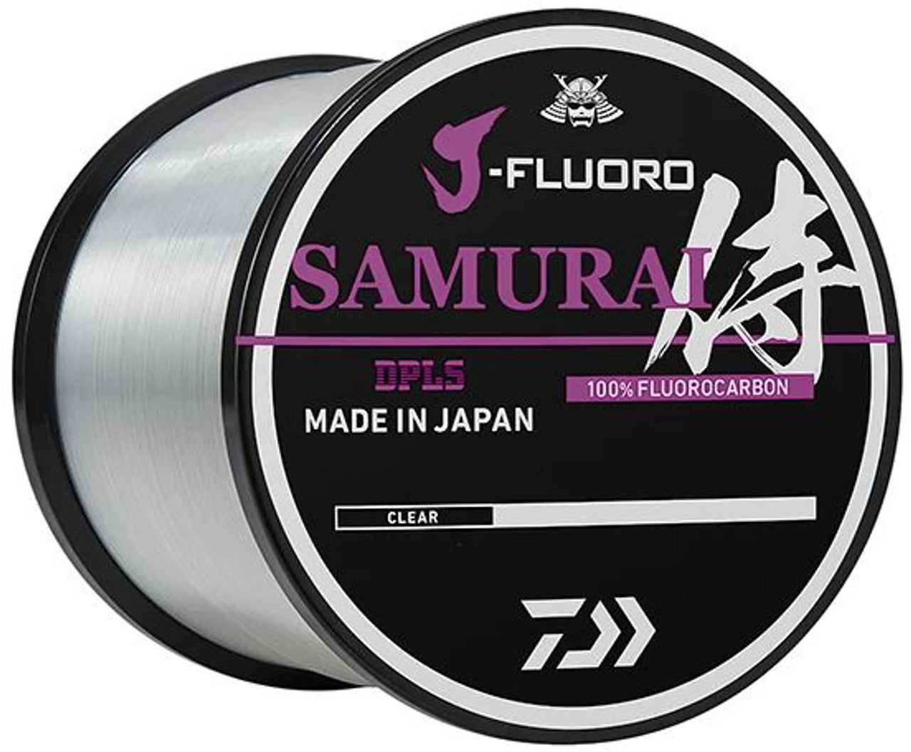 Daiwa J-Fluoro Samurai Fluorocarbon Line, Bulk, 10lb