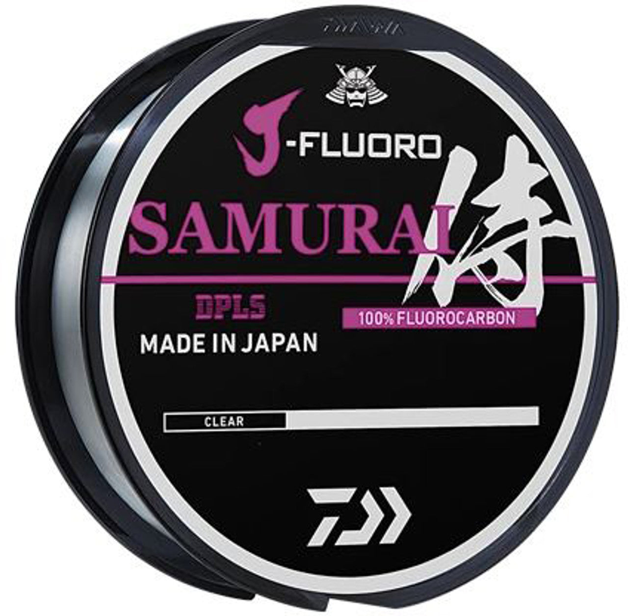 Daiwa J-Fluoro Samurai Fluorocarbon Line, Filler, 8lb 220yd