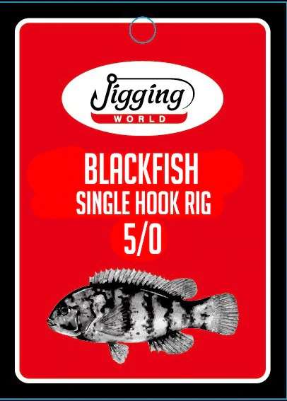 Jigging World Blackfish Single Rigs