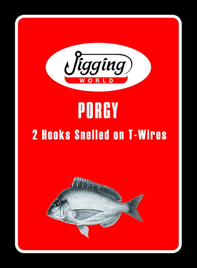 Jigging World T-Wire Porgy Rig - Hook Size #1
