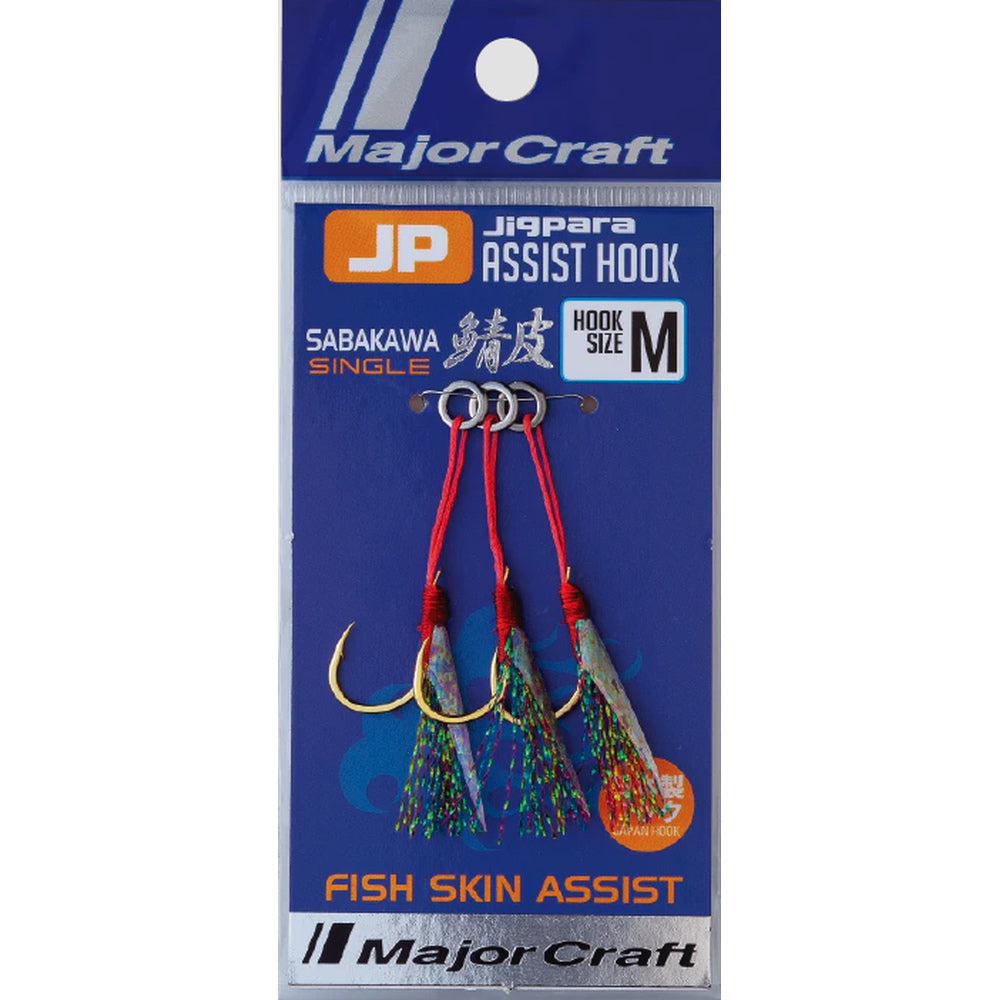 Major Craft Jigpara Assist Hook Sabakawa (Mackerel Skin)