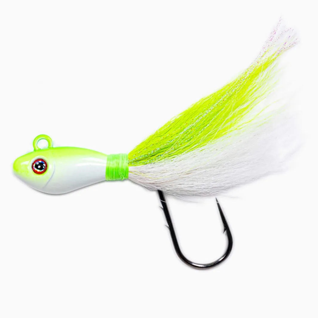 Dark Matter John Skinner Fixed Hook Fluke Bucktail