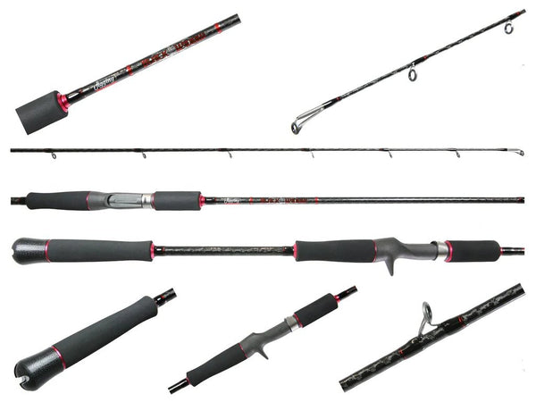 Jigging World Black Widow 2.0 Rods JW-BLW701-150C