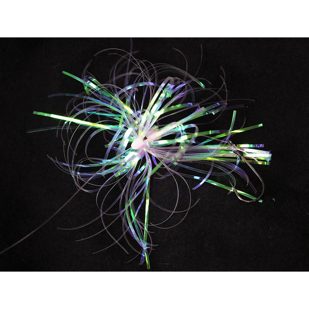 Jigging World Grub Holder Hook "Helen H" Flash Rig With 4/0 Hook