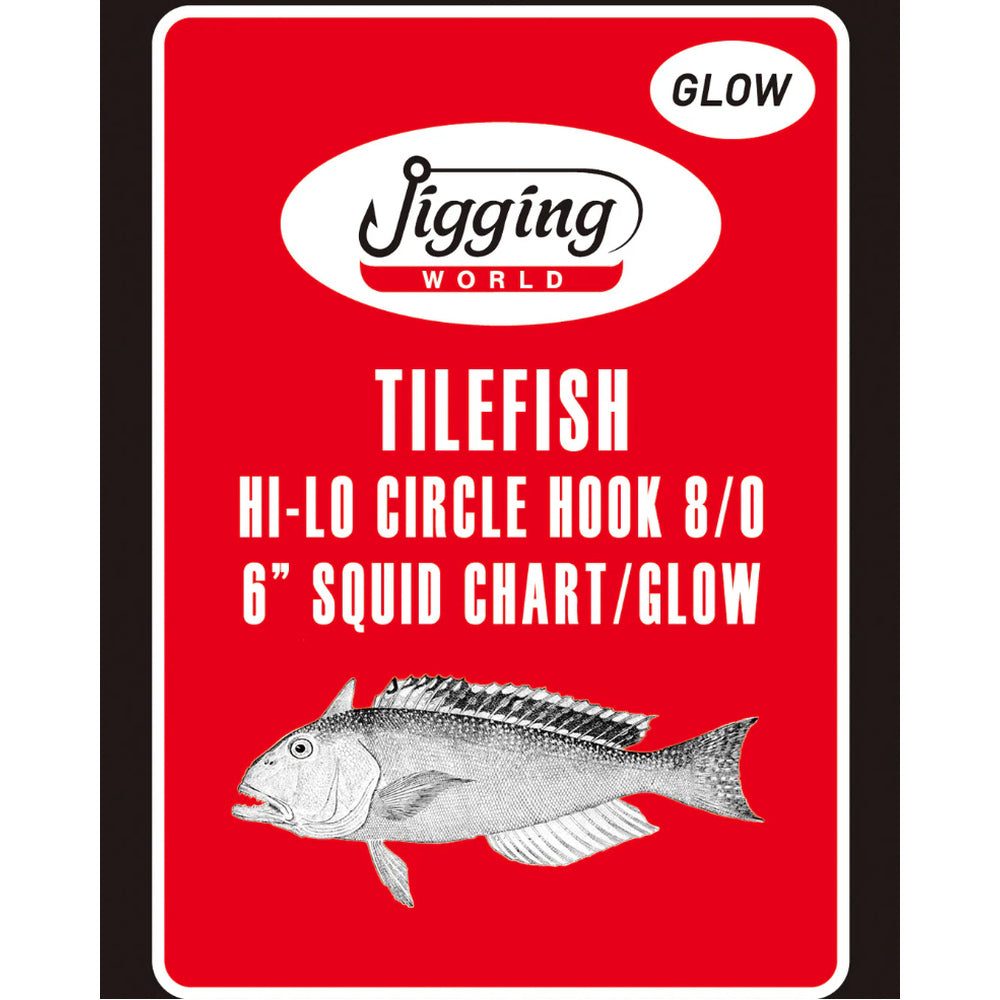 Jigging World Tilefish Hi-Lo Circle Hook Rigs