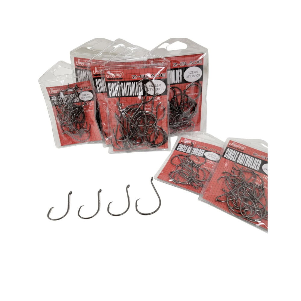 Jigging World Z-Blade Circle Baitholder Hooks