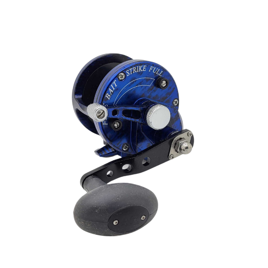 Avet JX 6.0 MC Single Speed Lever Drag Casting Reel, Blue Camo