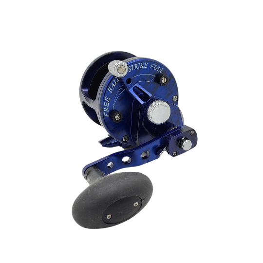 Avet JX 6/3 MC 2-Speed Lever Drag Casting Reel, Blue Camo