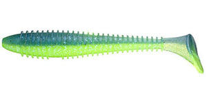 450 - Electric Blue & Chartreuse / 2.8"