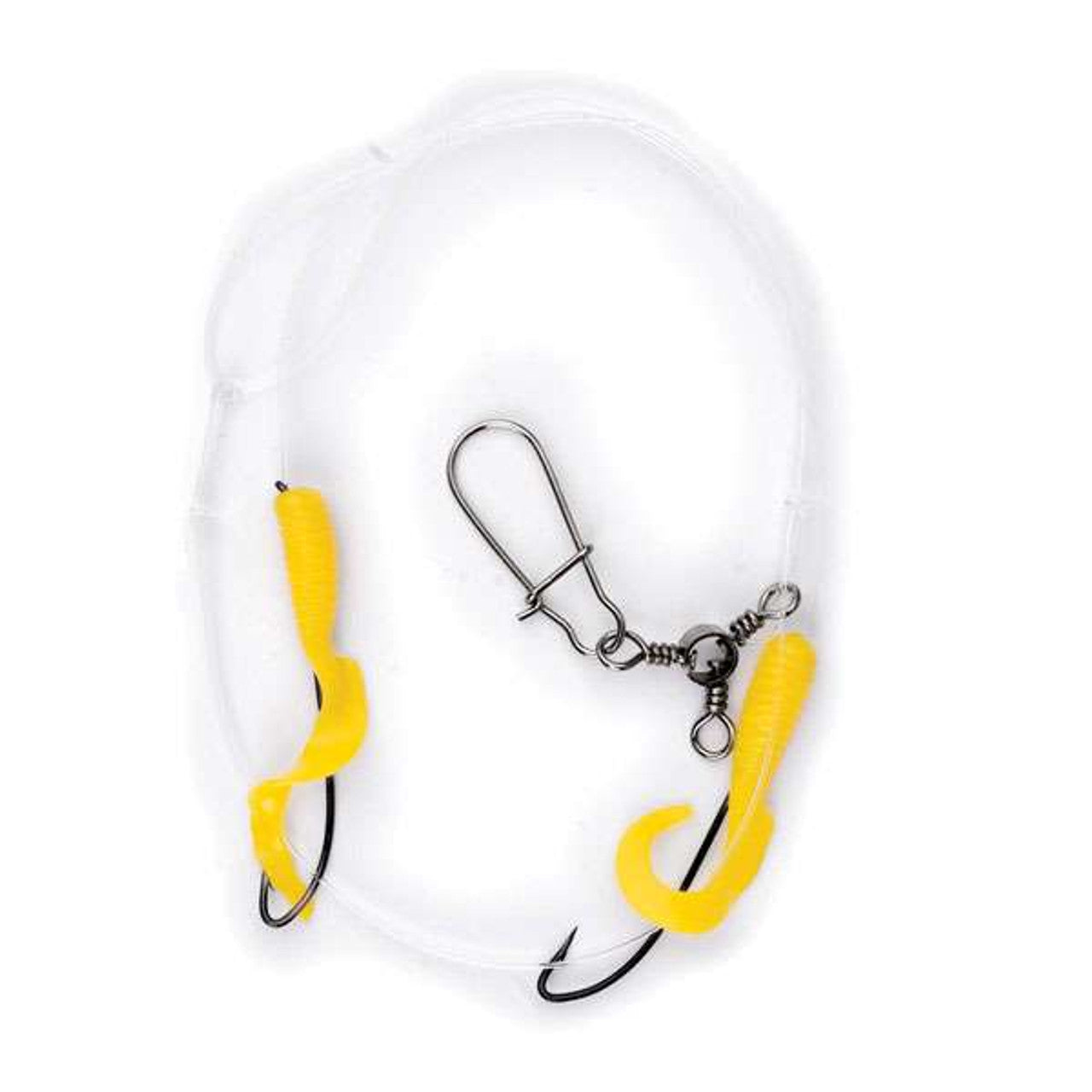 Eagle Claw L902 Lazer Sharp Flounder Rig w/Yel Twisttail 2