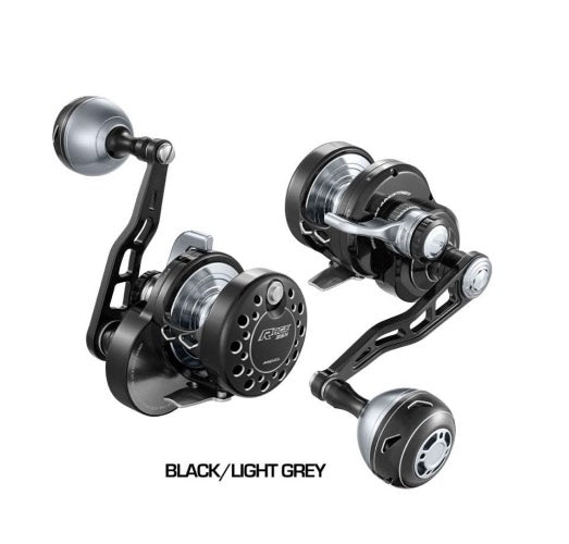 Maxel Rage 25H Lever Drag Conventional Reel Black/Light Gray