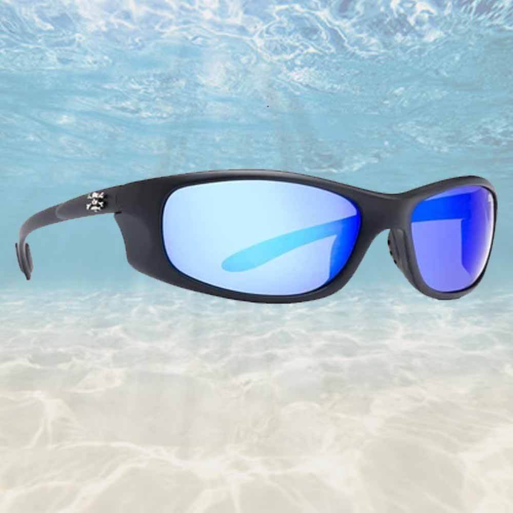 Blue Ice - 6402 Polarized Blue Mirror/Blue #6402