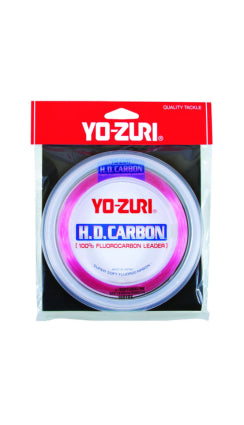 Yo-Zuri HD Carbon 100% Fluorocarbon Leader (15-200lb, 100yd