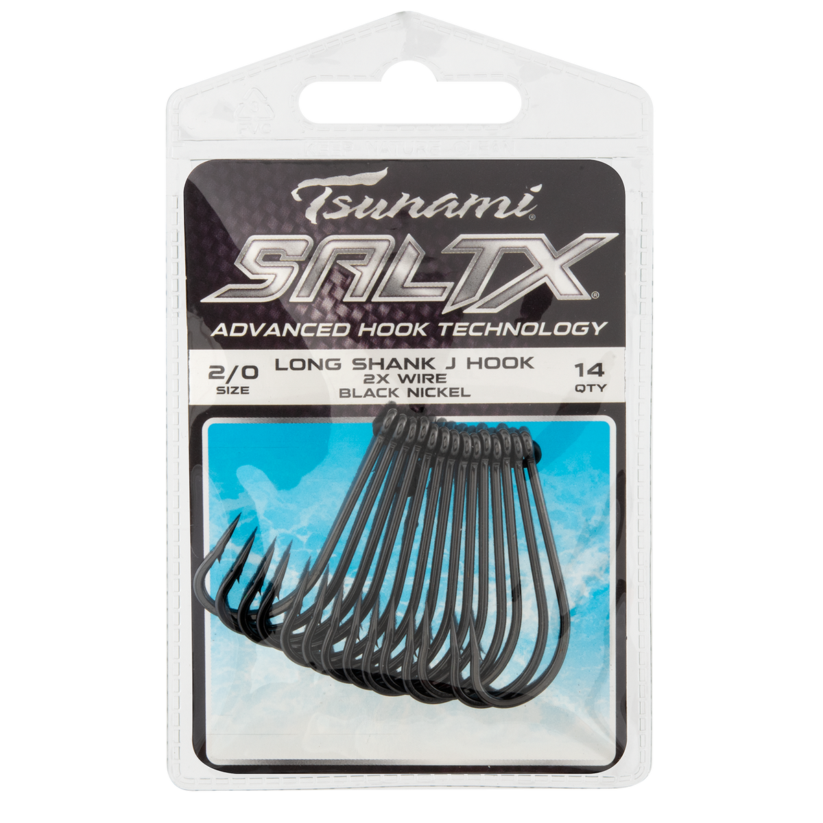 Tsunami SaltX Long Shank J Hook