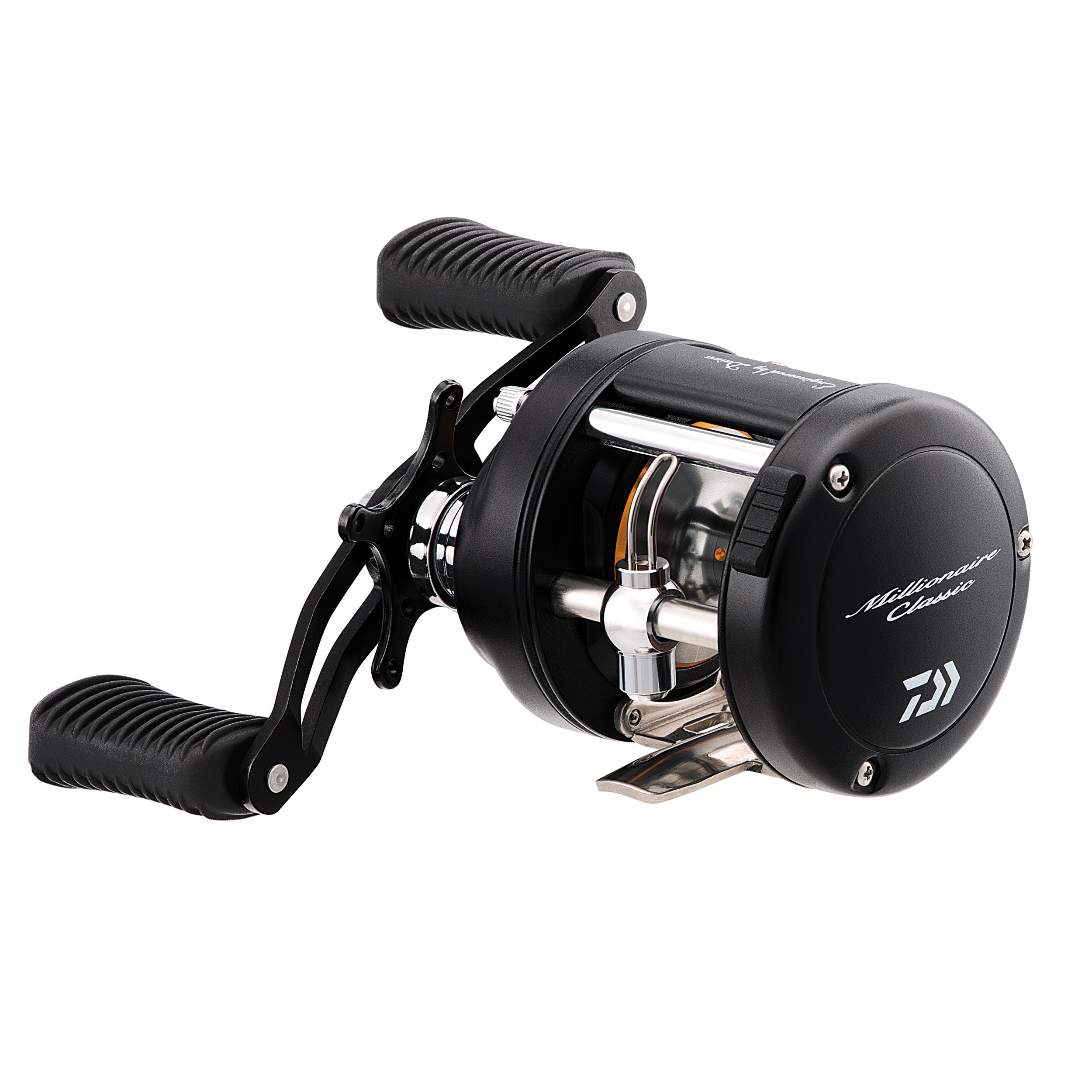 Daiwa M-CUTD250 Millionaire Classic Round Baitcast Reel, RH,, 3BB
