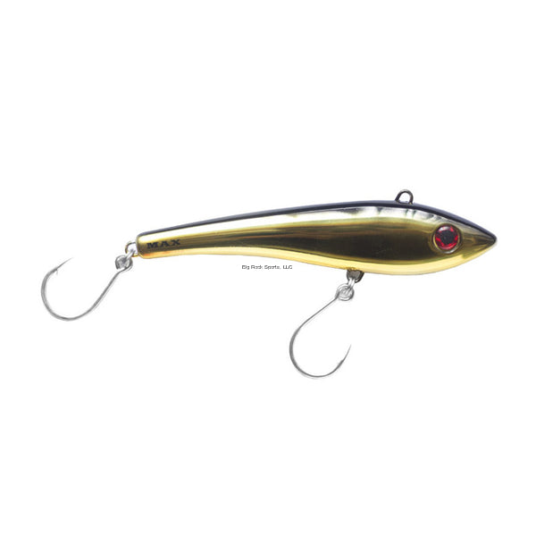 Halco Max 220 #H51 Fishing Lure, 8 2/3", 6 1/3oz, Chrome Gold Black Back