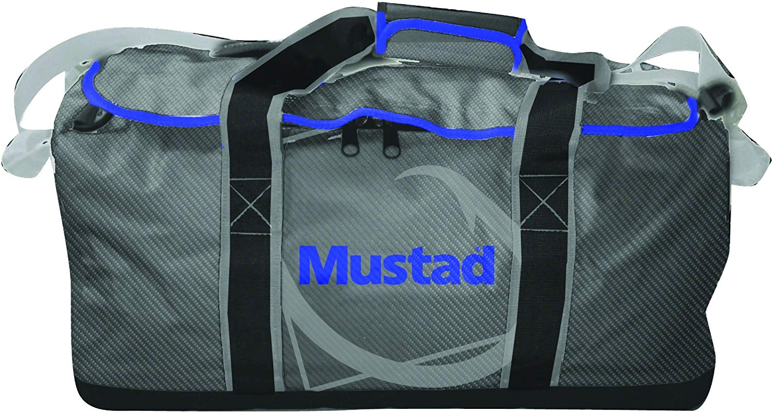 Mustad Boat Bag 18" Dark Grey/Blue 500D Tarpaulin PVC Reflective Logo