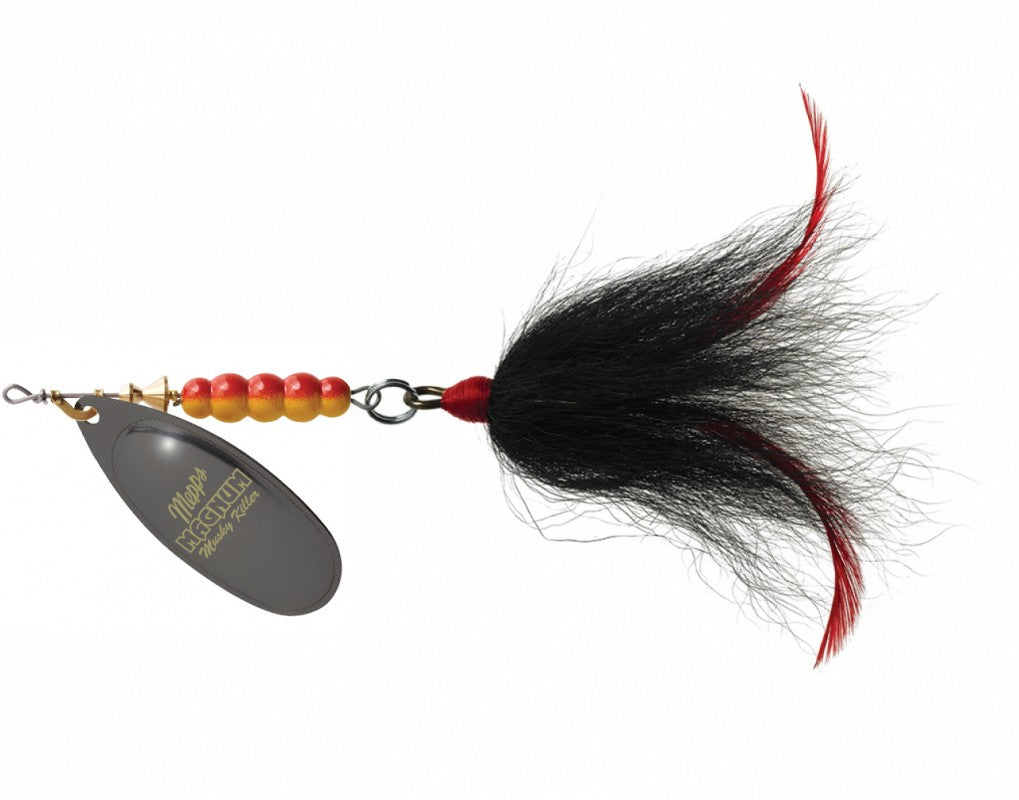 Mepps Magnum Musky Killer, Black-Purple/Black