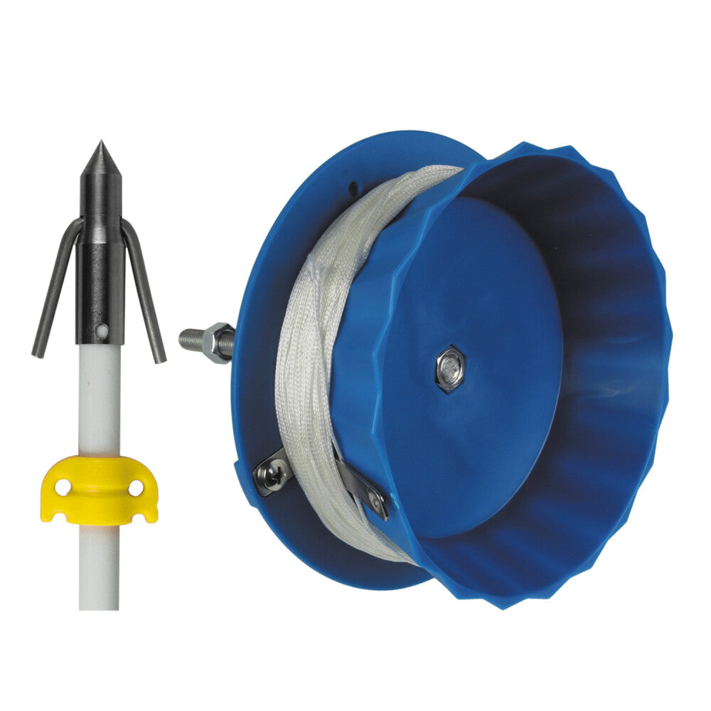 AMS MudCat Bowfishing Wrap Style Reel & Arrow