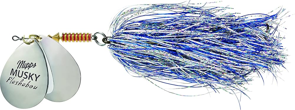 Mepps Double Blade Musky Flashabou