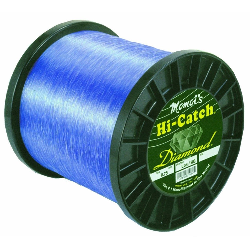 Momoi 1000yds Hi-Catch Diamond Monofilament Line Blue / 200lb