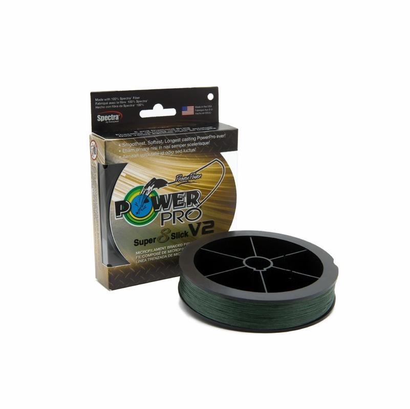 Power Pro Super Slick V2 8-Strand Braided Line 150-300yd