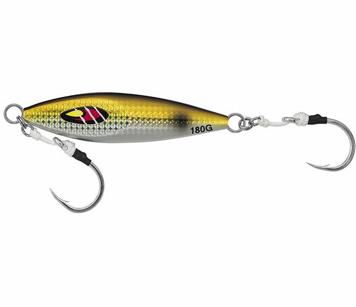 Daiwa Mr. Slow Metal Jig Color: Goggle Eye, 6 1/3 oz, Hook
