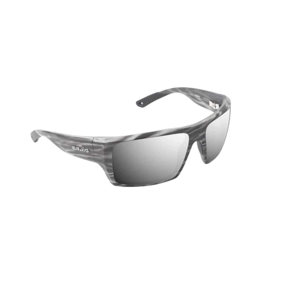 Bajio Nato Gray Grass Matte/Silver Mirror Sunglasses