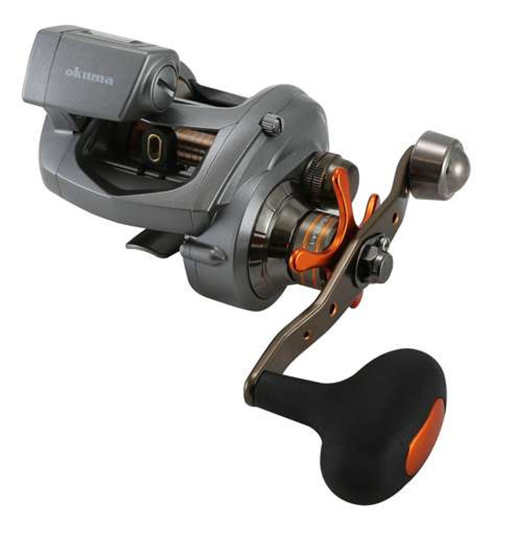 okuma 354dlx reel Okuma CW-354DLX Coldwater 350 Low Profile Line Counter Reel