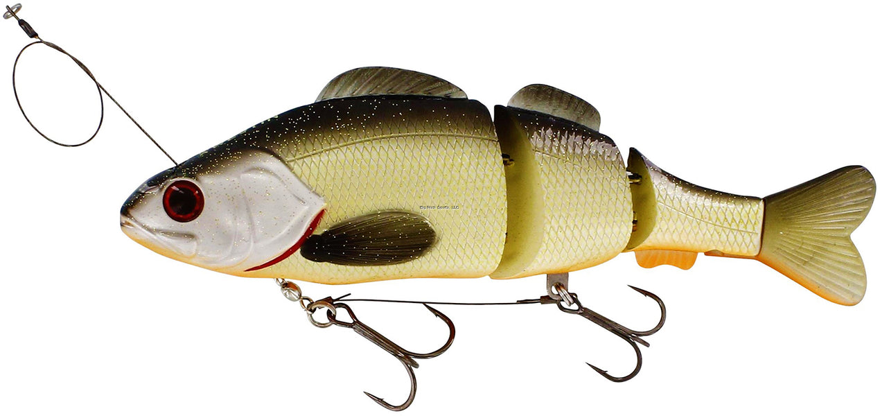 Westin Percy Perch Jointed (HL) Inline Hard Lure,7 7/8", 3 1/2oz,Official Roach