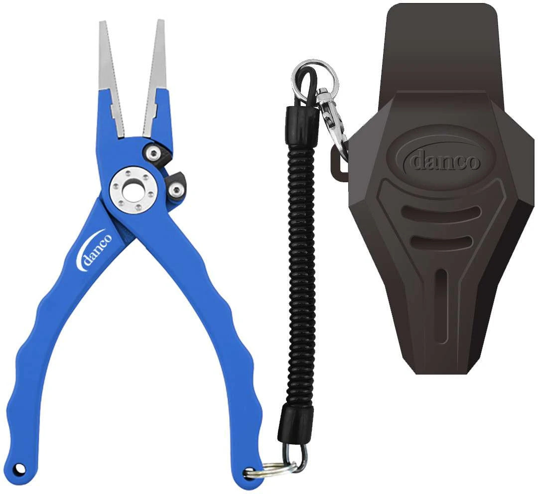 Danco Admiral Tournament Series 7.5" Aluminum Pliers Black Blue