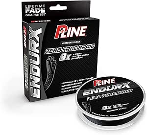P-Line Endurx No Fade Braid 50lb 300yd Midnight Black