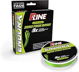 P-Line PEBFG-300-50 Endurx No Fade Braid 50lb 300yd Electric Green