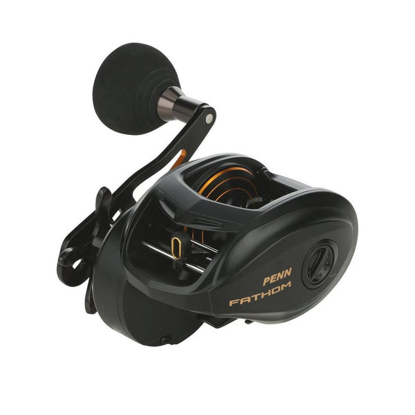 baitcasting low profile reel Penn FTH500LPHS Fathom Baitcast Abu 6500c including a high Abu Garcia Pike Fishing Gear Ratio:7.2:1