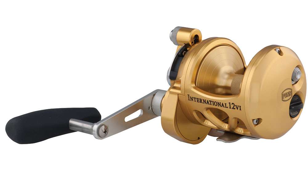 Penn International VI Lever Drag Two-Speed Conventional Fishing Reels