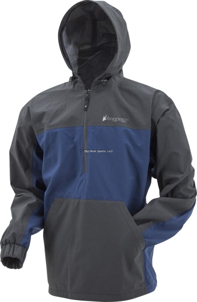 Frogg Toggs Pilot Technical Hoodie, Carbon, Dust Blue, Size MD