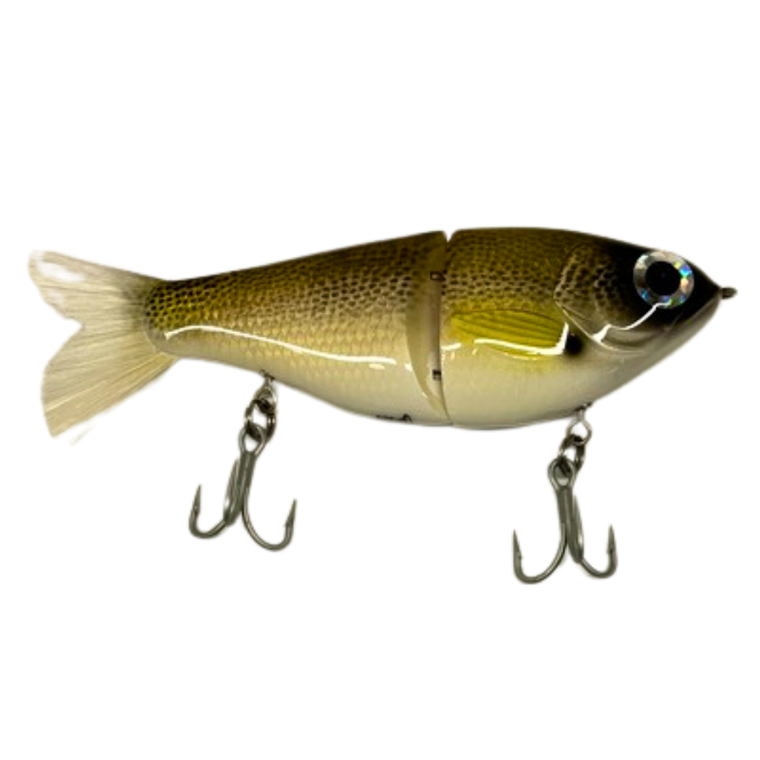 Alan's Custom Lures Fatso Glide Bait, Weakfish