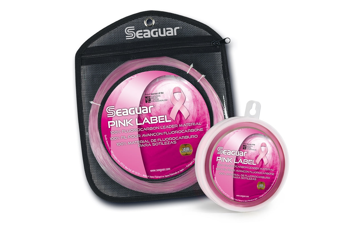 Seaguar Pink Label Fluorocarbon Line 25yd Spools