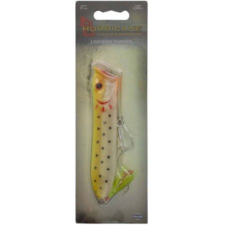 Hurricane Saltwater Popper 5.25" Chcken Scratch