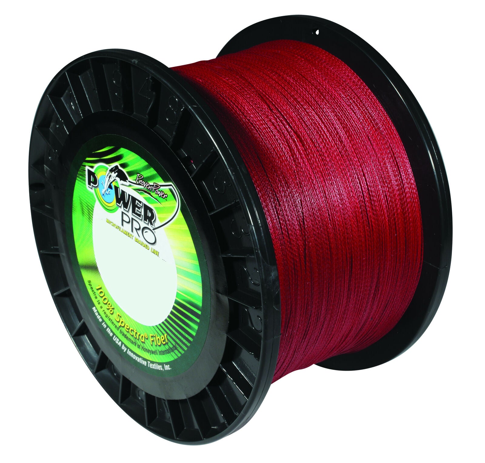 Power Pro Original Spectra Vermilion Red Braided Line (150,300,500,1500yd)