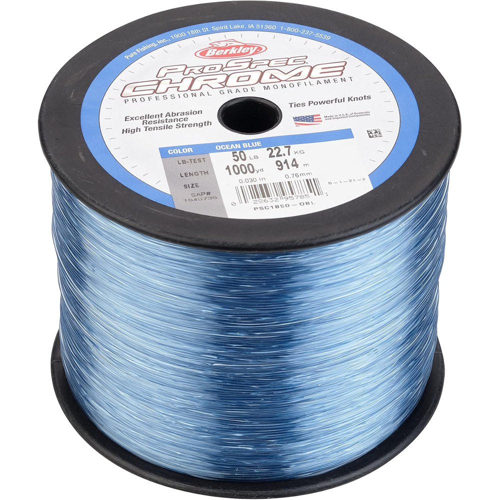 Berkley Pro Spec Chrome Monofilament Line (Multiple Sizes, Multiple Colors)