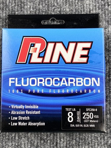 P-Line PELAGX Saltwater Flourocarbon Leader 100lb 30yd