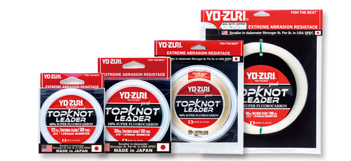 Yo-Zuri Topknot Leader Clear | 25lb